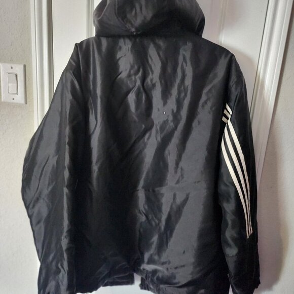 Heavy nylon Adidas jacket 4 zipper design nice! - Picture 14 of 14